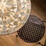 Mosaic Bistro Set of 3 – Black/Natural
